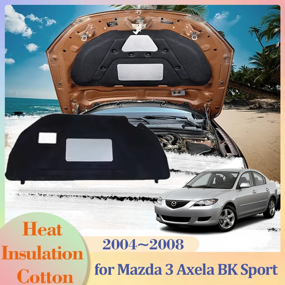 Acoustic Foam Panel - Dla Mazda 3 Axela BK Sport