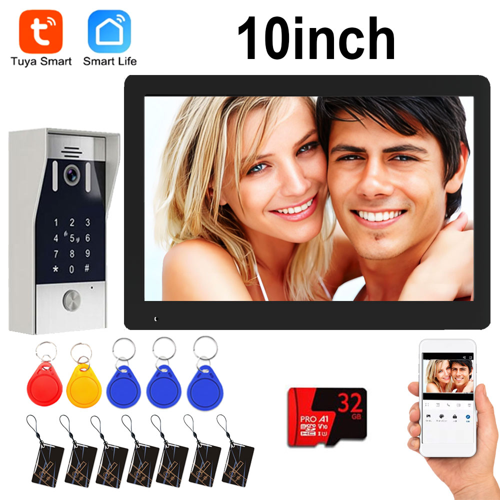 Home Cinema Wall Panels - System wideodomofonowy 5w1 z 10-calowym dotykowym