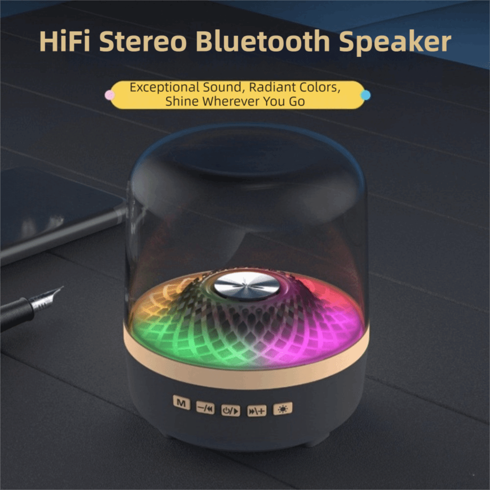 Soundbar Bluetooth Home - Głośnik Bluetooth 5.4 HiFi Stereo Przenośna