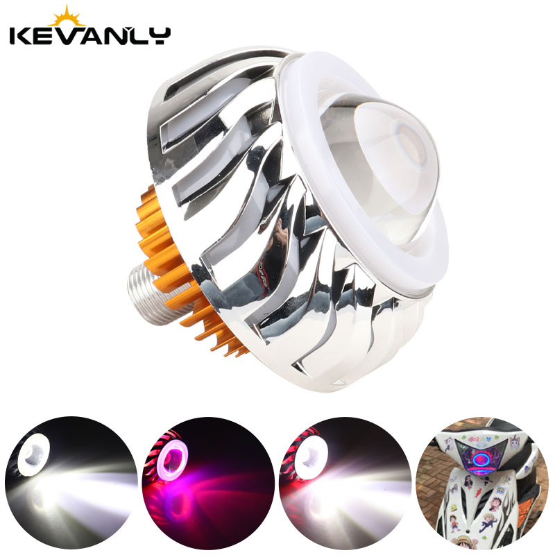 Projector Lamp Replacement - 1 sztuk reflektor motocyklowy samochodowy podwójny
