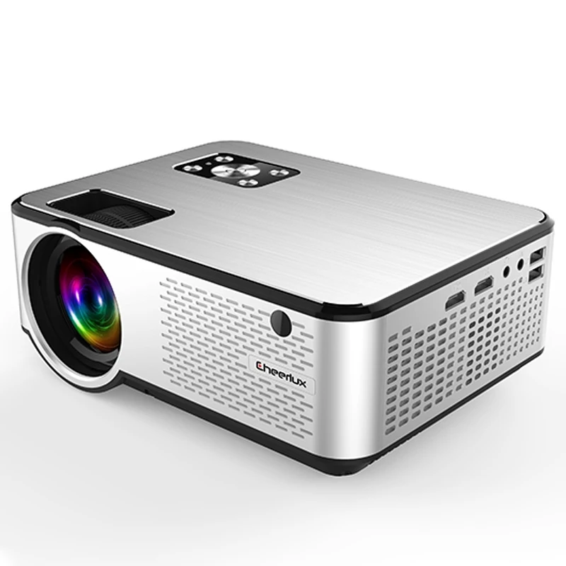 Home Cinema Portable - Cheerlux C9 Smart Projector Mini 4K