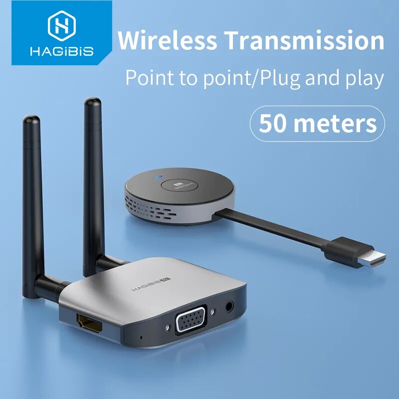 Home Cinema Wireless - Hagibis bezprzewodowy nadajnik wideo HDMI odbiornik