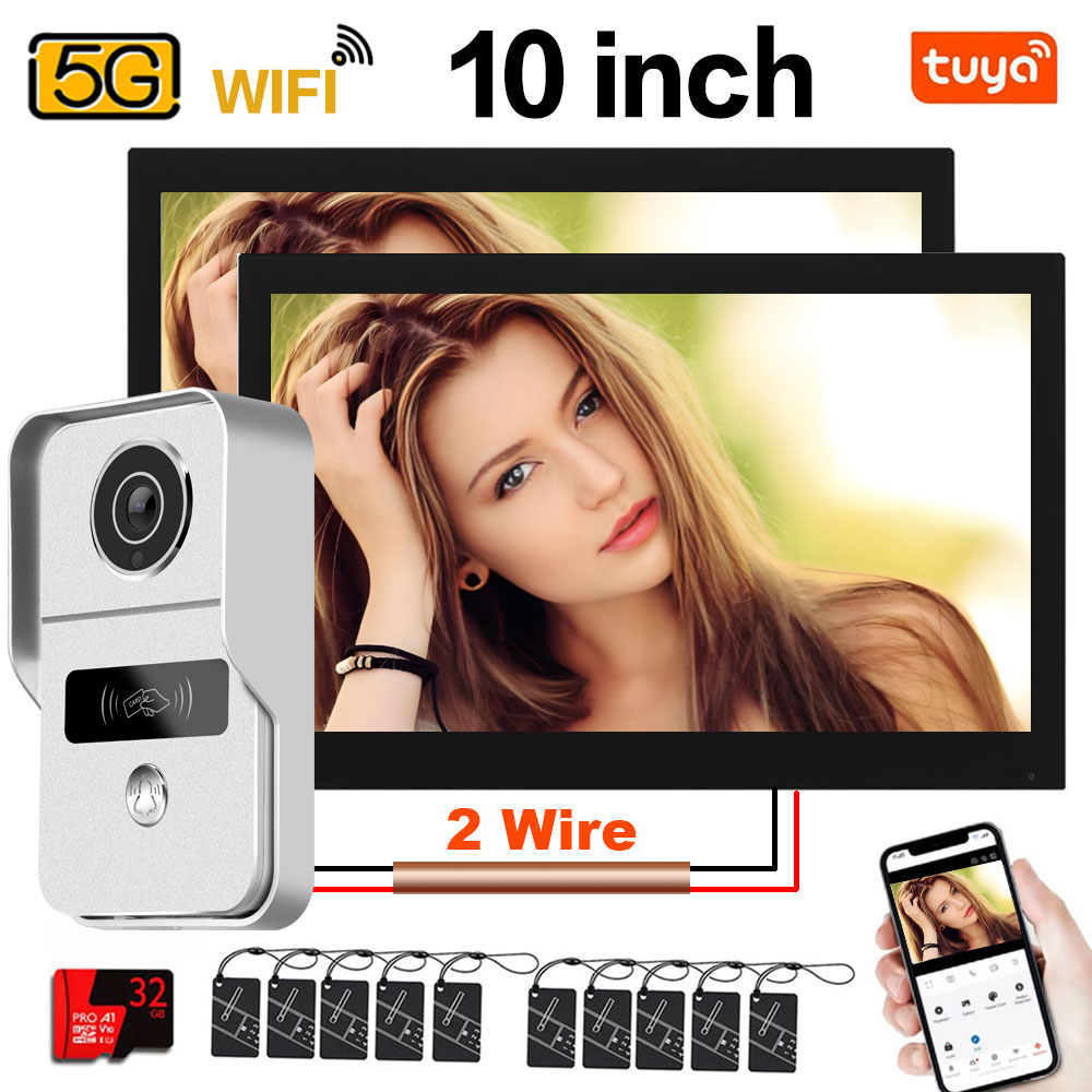 Home Cinema Wall Panels - Tuya 1080P 5G Wifi 7/10-calowy Monitor