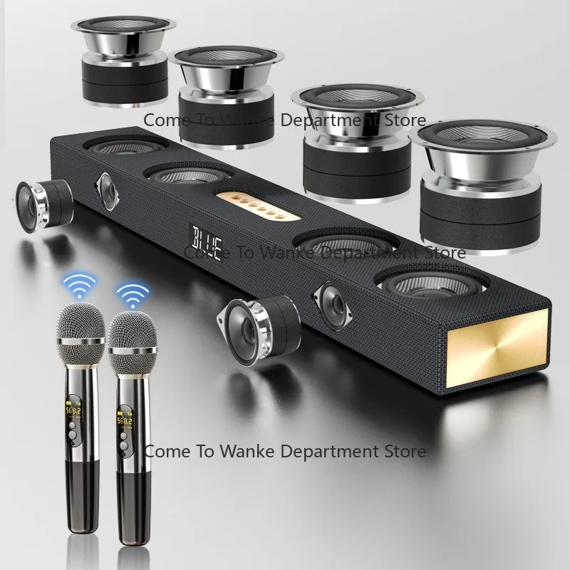 Soundbar Bluetooth Home - Zestaw głośników 2.1 do telewizora, soundbar