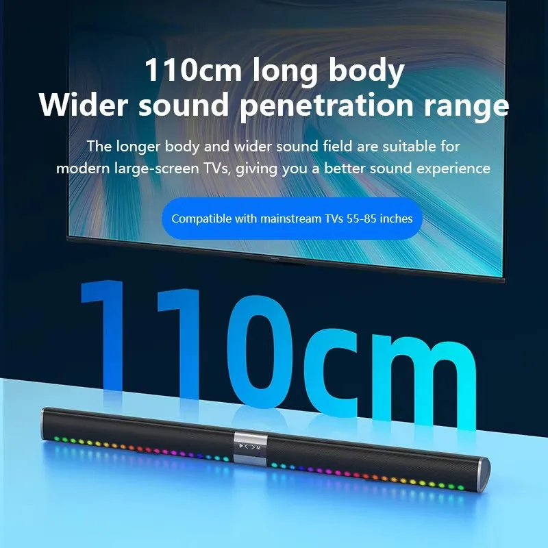 Home Cinema Wall Lights - TV Echo Wall głośnik Bluetooth 350W
