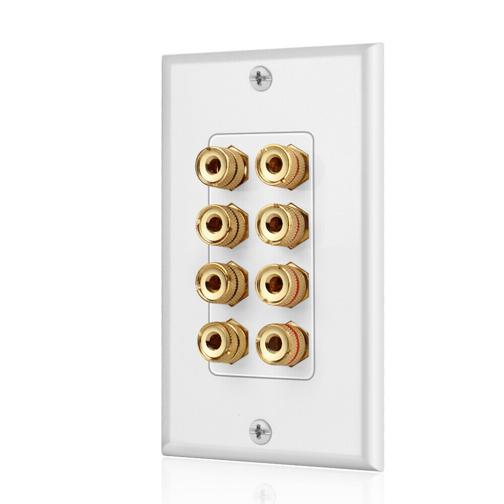 Home Cinema Wall Panels - Płyta ścienna głośnikowa A68Z 8 gniazd,