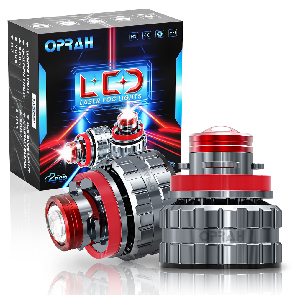 Projector Lamp Replacement - Oprah 2pc soczewka lasera H7 Led