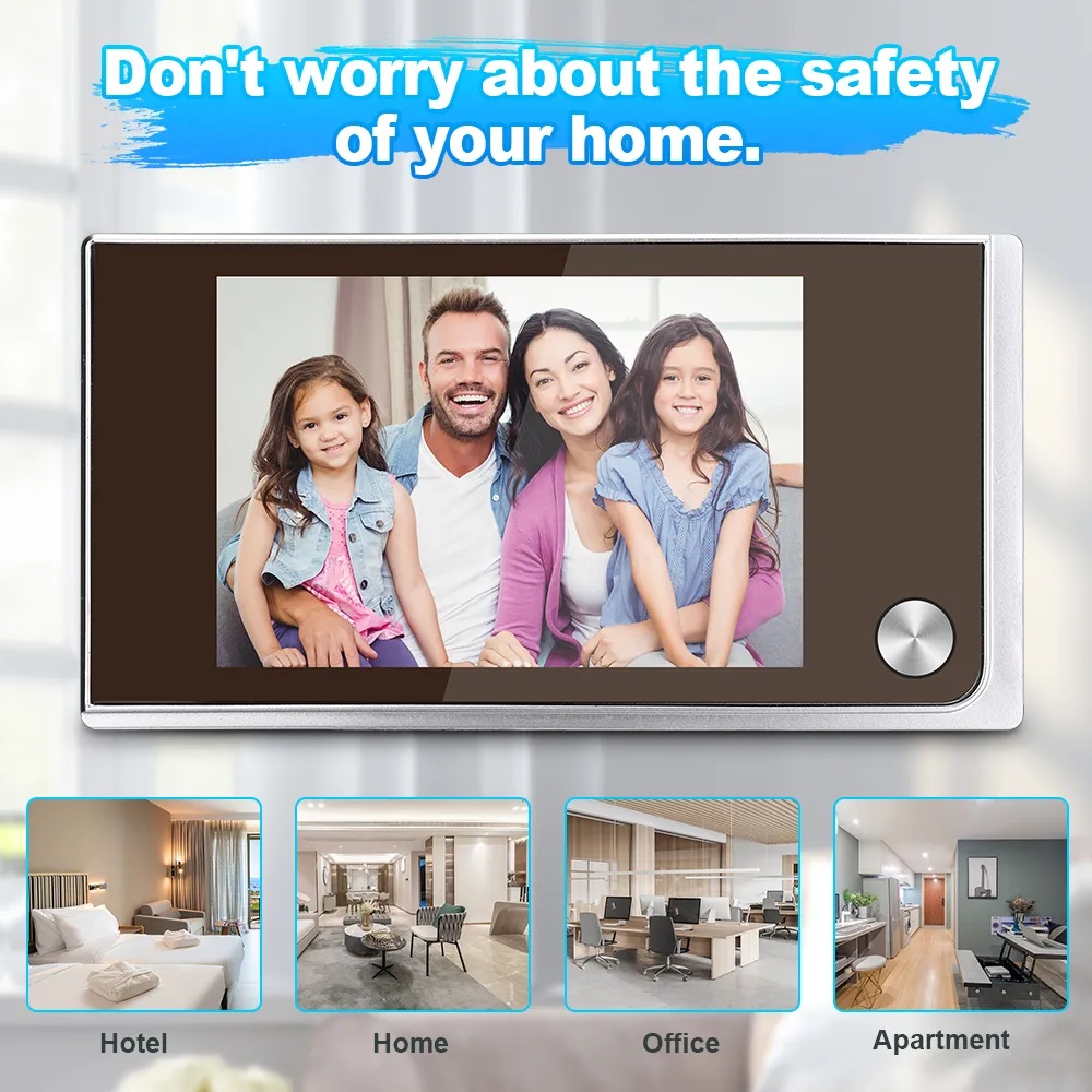 Home Cinema Wireless - Dzwonek do drzwi z kamerą 3,5