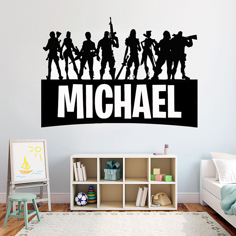 Home Cinema Wall Panels - Gra Gamer spersonalizowana nazwa naklejka ścienna