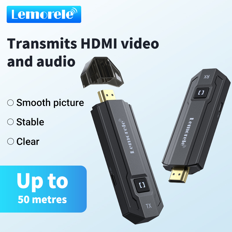 Home Cinema Wireless - Lemorele 50M Bezprzewodowy Nadajnik i Odbiornik