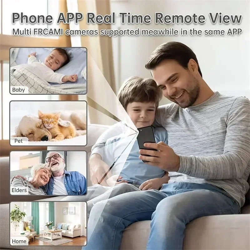 Home Cinema Wireless - Miniaturowa kamera A9 WiFi Bezprzewodowy monitoring