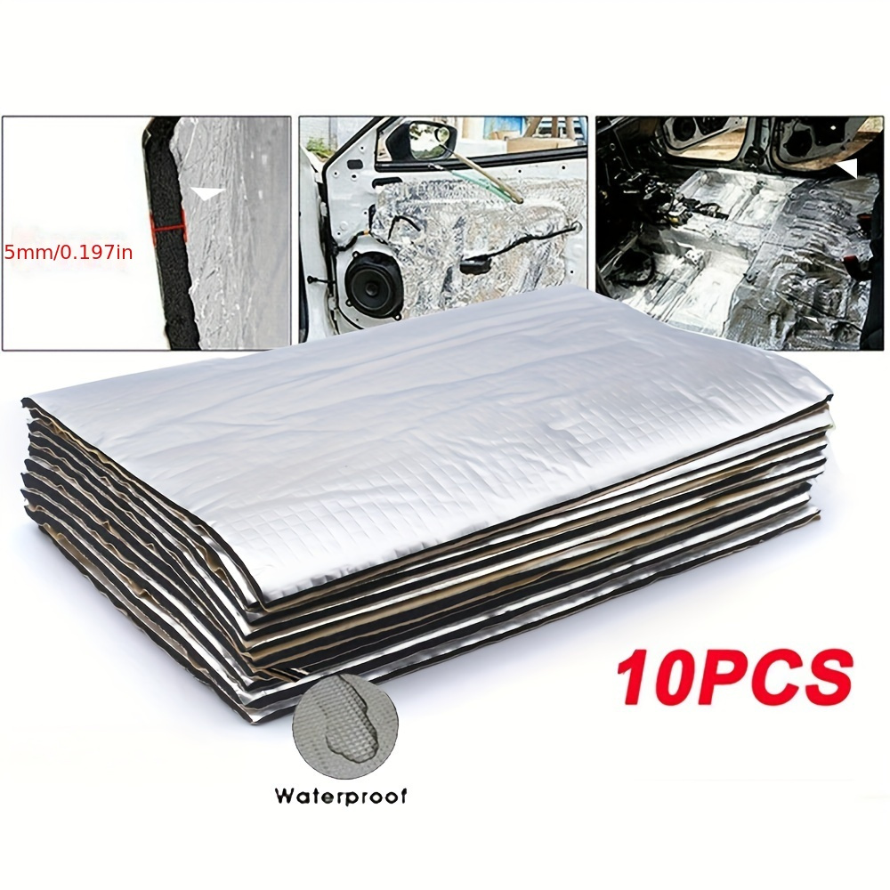 Acoustic Foam Panel - Wyciszenie maski samochodu, kwadratowa mata termoizolacyjna