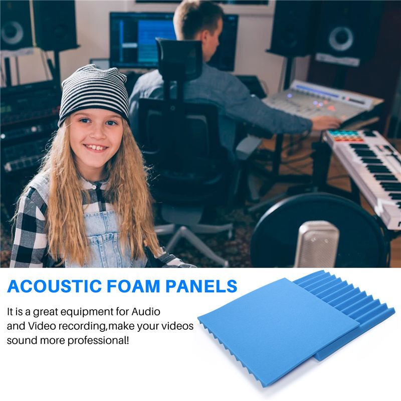24 sztuki paneli akustycznych  – Acoustic Foam Panel recenzja i cena