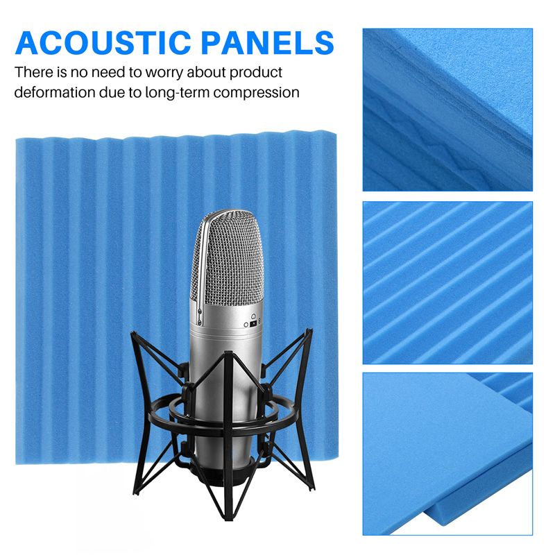 24 sztuki paneli akustycznych  – Acoustic Foam Panel recenzja i cena