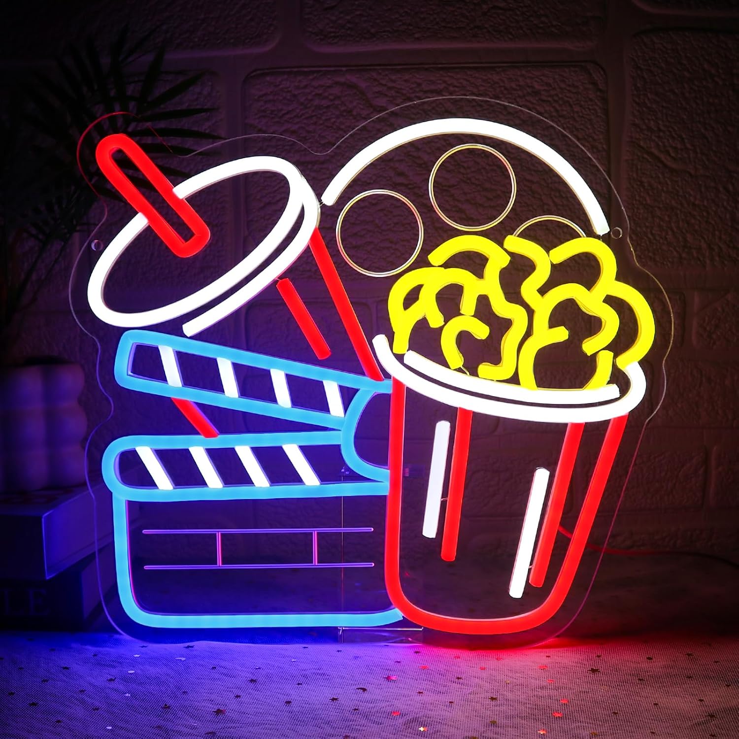 Neonowa lampka LED w kształcie – Home Cinema Wall Lights recenzja i cena
