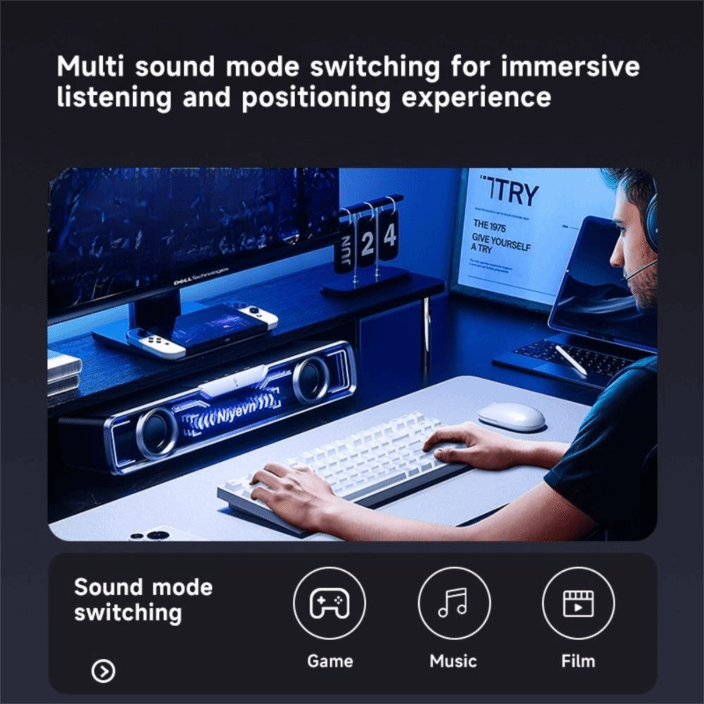 Głośnik komputerowy USB z mikr – Soundbar Bluetooth Home recenzja i cena