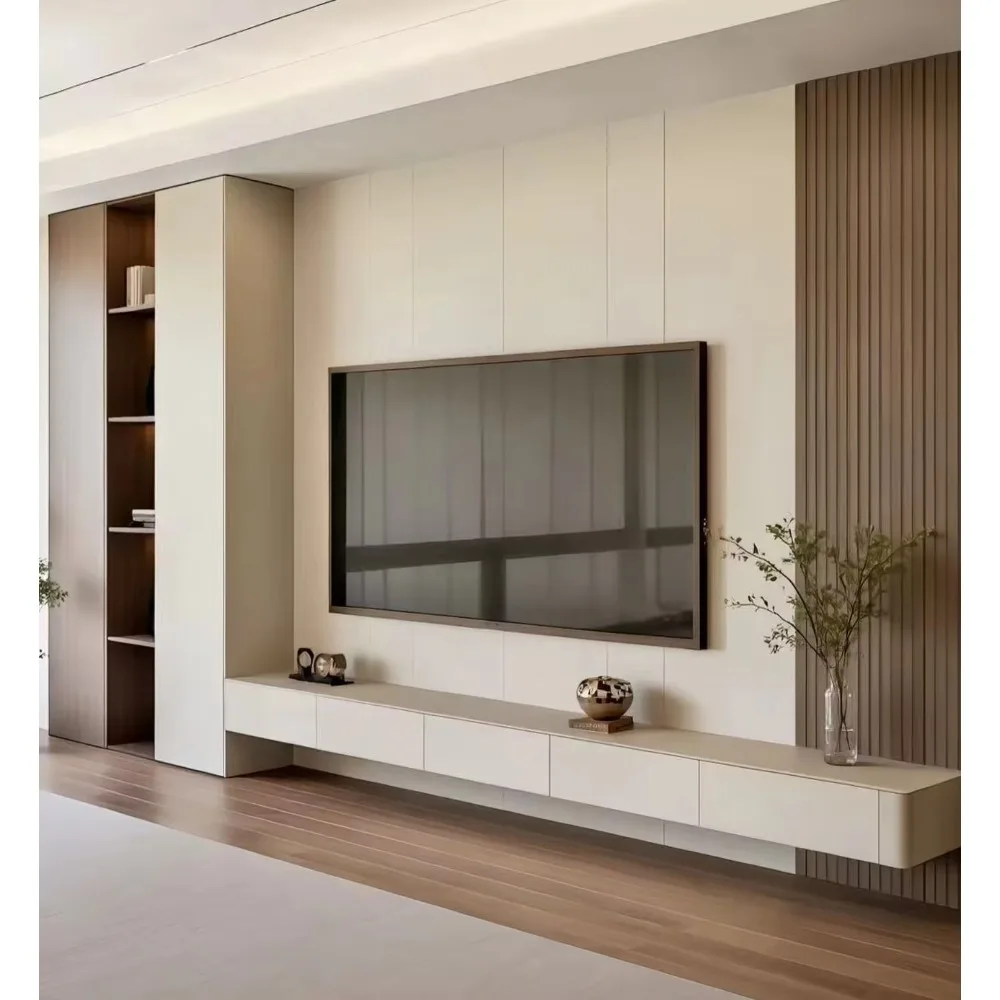 Nowoczesna, drewniana, niska s – Home Cinema Furniture recenzja i cena