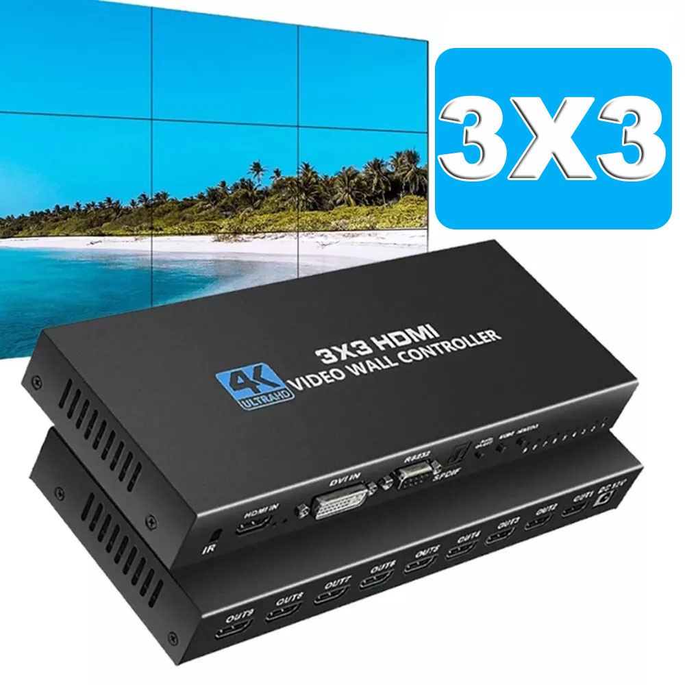 Kontroler ściany wideo 4K HDMI – Home Cinema Wall Panels recenzja i cena