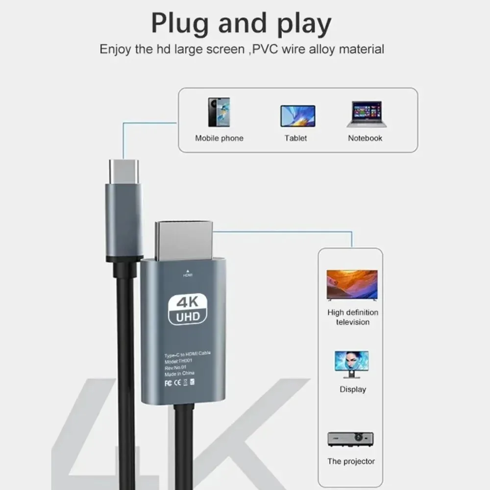KEBIDUMEI Kabel konwertera 4K@ – Home Cinema Portable recenzja i cena