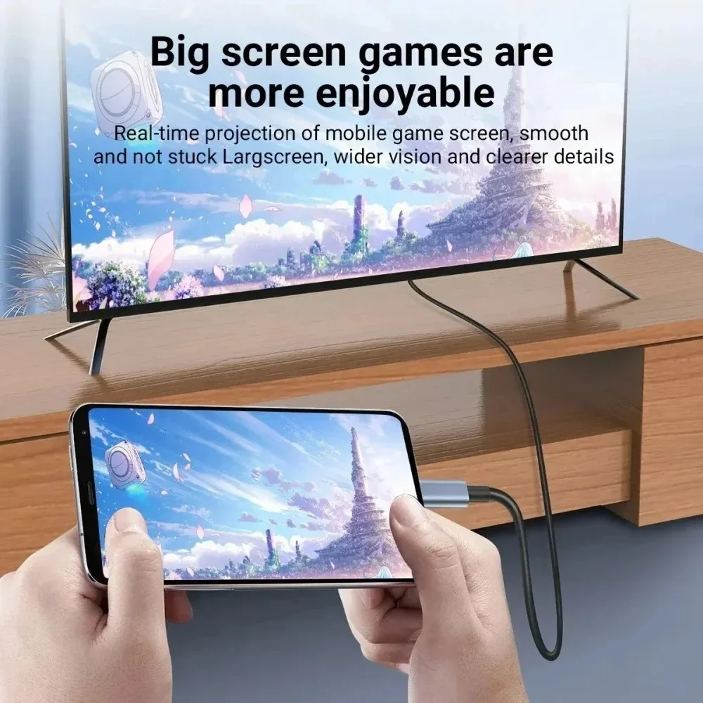 KEBIDUMEI Kabel konwertera 4K@ – Home Cinema Portable recenzja i cena