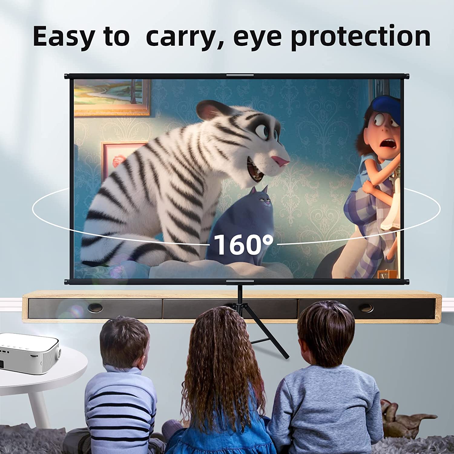 VEIDADZ Ekran projektora ze st – Home Cinema Blanc recenzja i cena