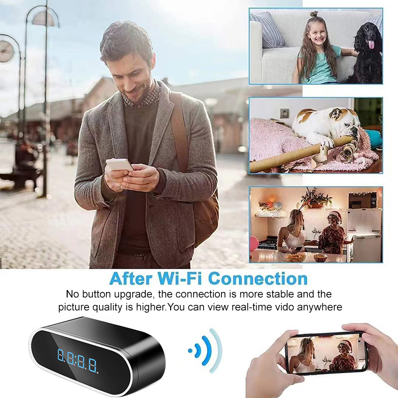 Full HD 1080P Budzik Mini Kame – Home Cinema Wireless recenzja i cena