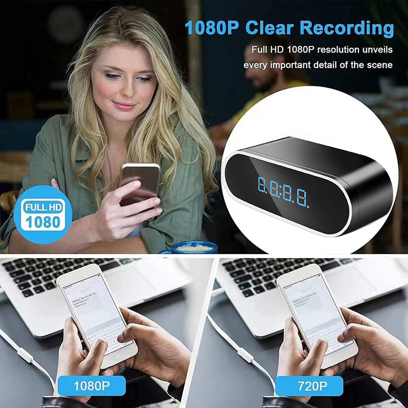 Full HD 1080P Budzik Mini Kame – Home Cinema Wireless recenzja i cena