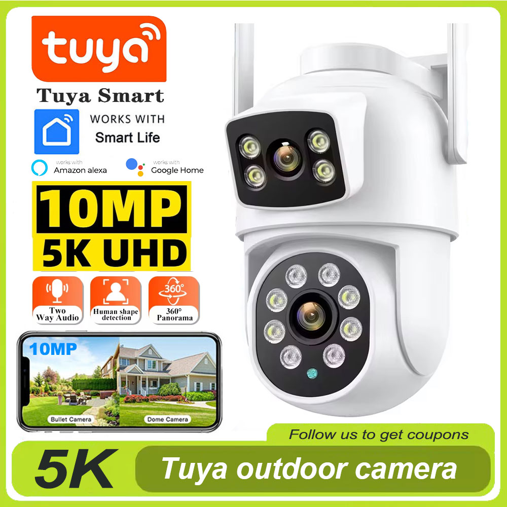 Kamera Tuya 4K 8MP Wifi PTZ Ze – Home Cinema Wall Panels recenzja i cena
