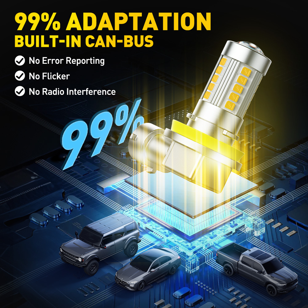 2 szt. Żarówki LED H11 H8 H9 H – Projector Lamp Replacement recenzja i cena