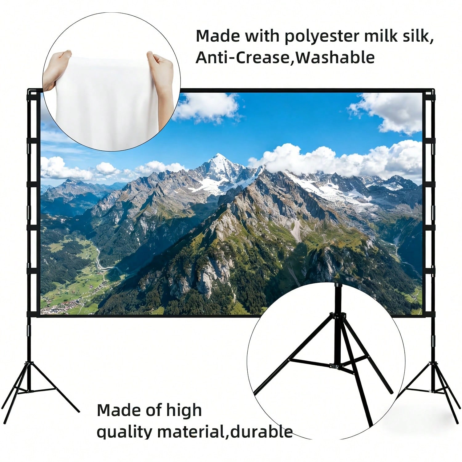 Ekran projekcyjny XBJ 100 cali – Home Cinema Portable recenzja i cena