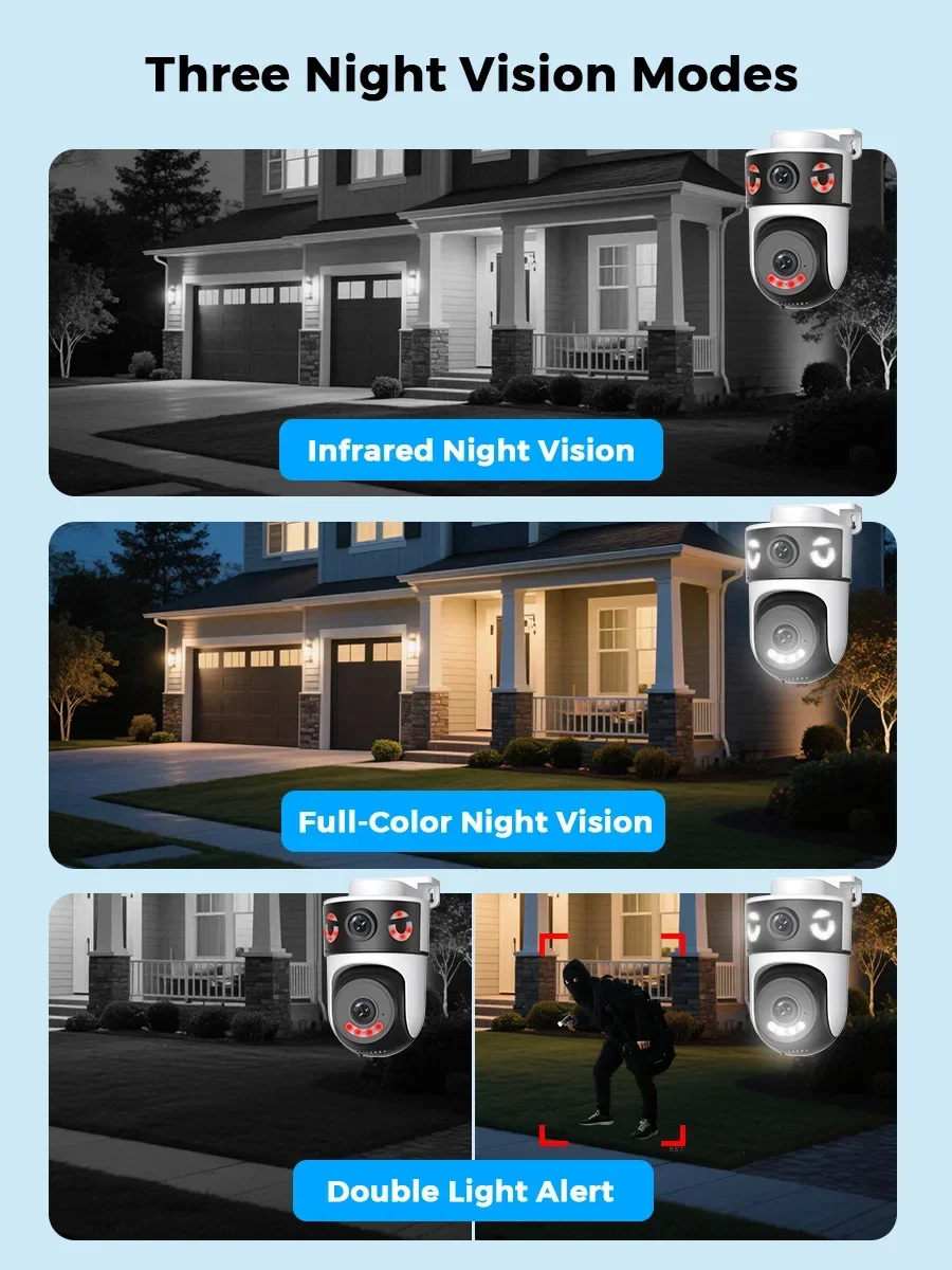 Kamera bezpieczeństwa 10MP 5K  – Home Cinema Wall Panels recenzja i cena
