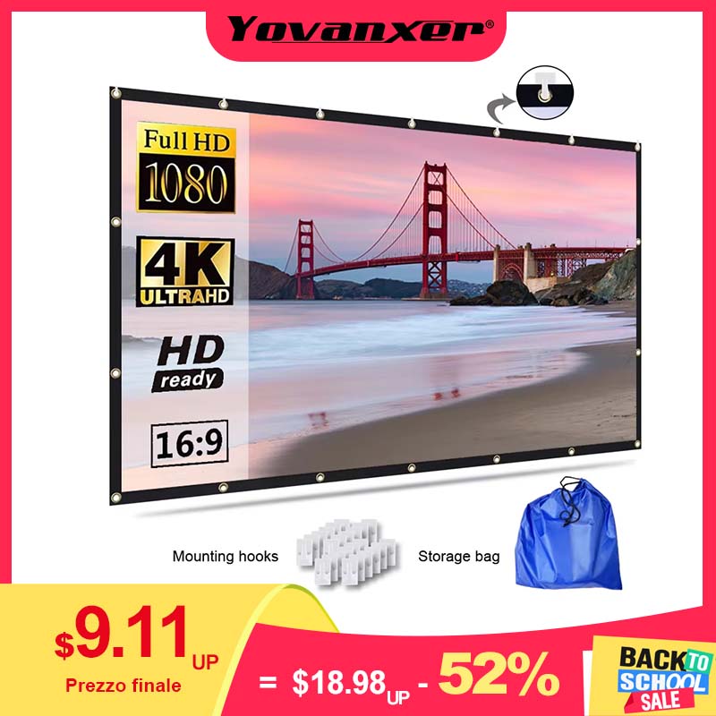 Przenośny ekran do projektora  – Home Cinema Blanc recenzja i cena