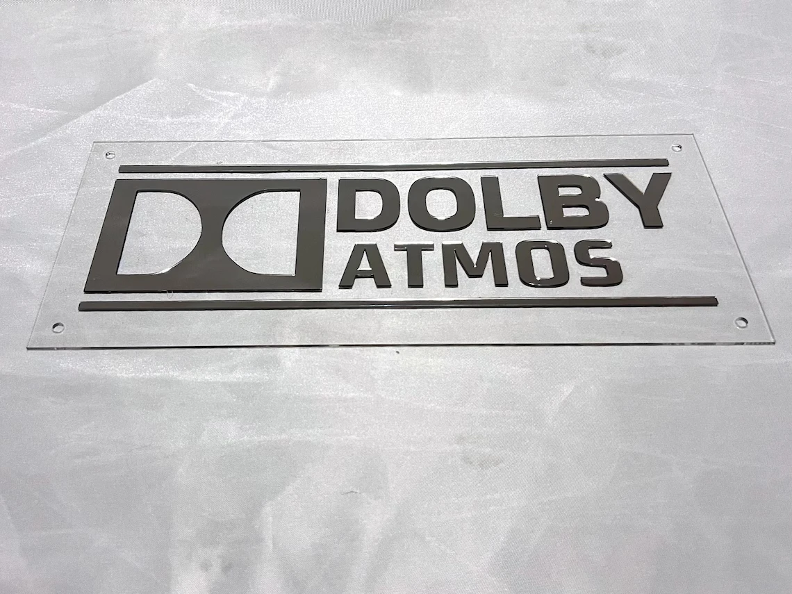 Znak Dolby Atmos: Dekoracja 3D – Home Cinema Wall Lights recenzja i cena
