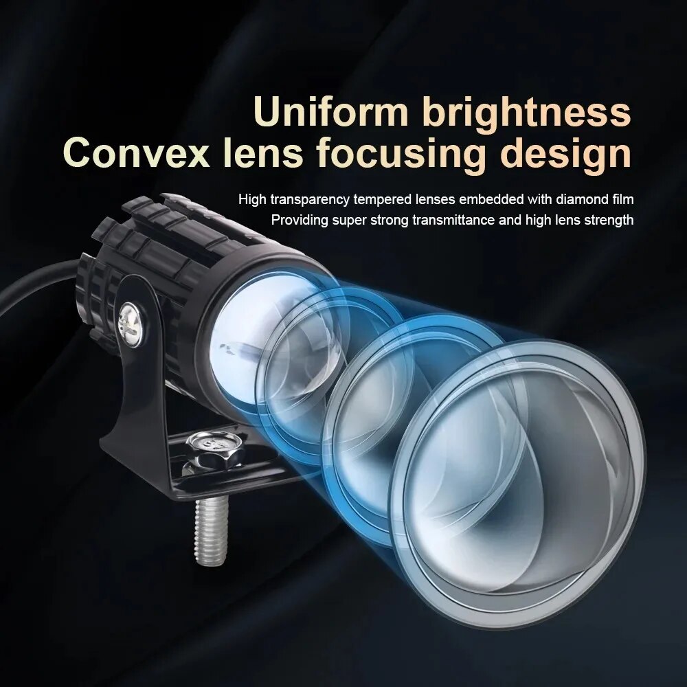 Uniwersalna motocyklowa lampa  – Projector Lamp Replacement recenzja i cena