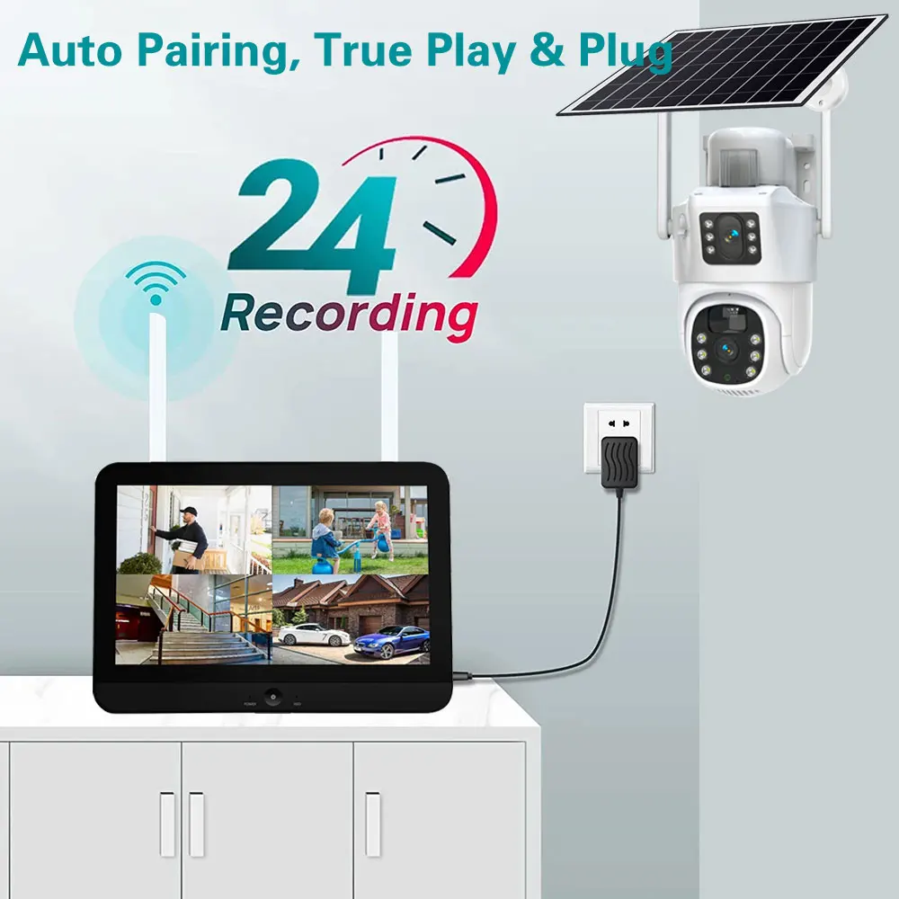 10CH bezprzewodowy NVR 4k 8mp  – Home Cinema Wireless recenzja i cena
