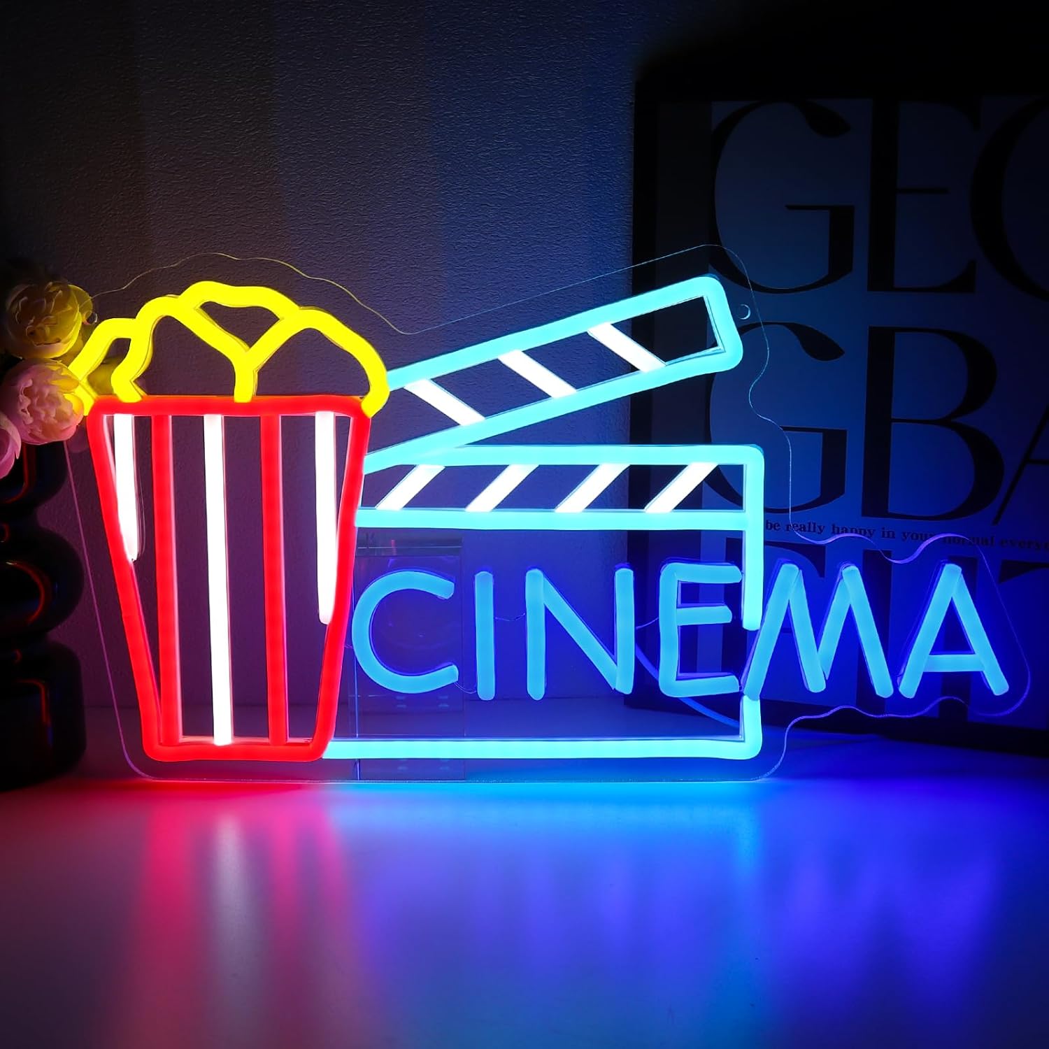 Neonowa lampka LED w kształcie – Home Cinema Wall Lights recenzja i cena