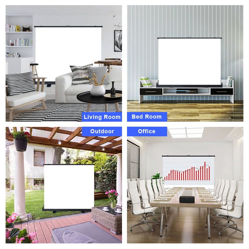 Przenośny ekran projekcyjny z  – Home Cinema Portable recenzja i cena