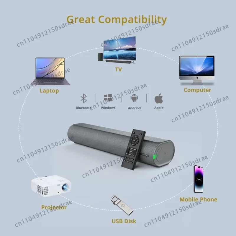 Bestisan Soundbar do kina domo – Soundbar Bluetooth Home recenzja i cena