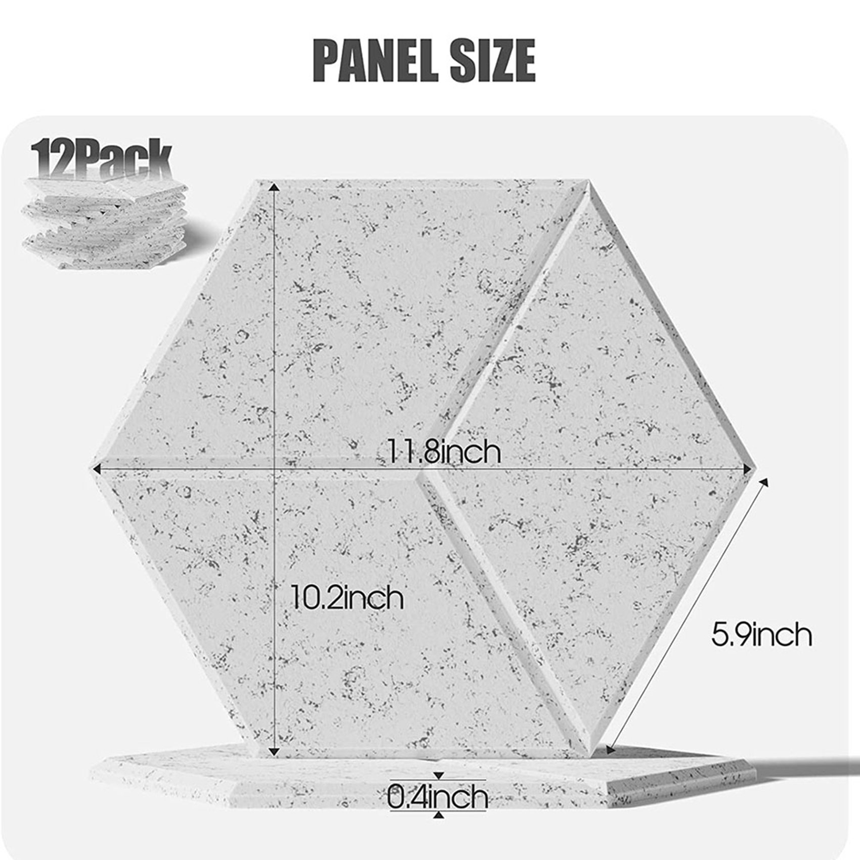 AEF6-24 PACK Pianka Akustyczna – Acoustic Foam Panel recenzja i cena