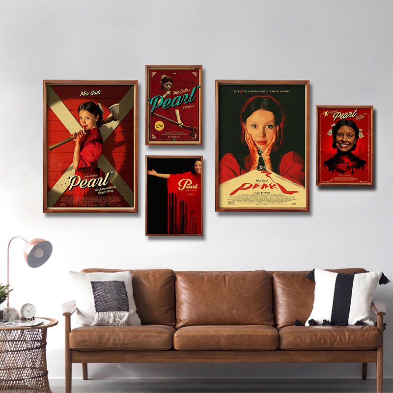Retro Pearl Posters 2022 Horro – Home Cinema Room Accessories recenzja i cena