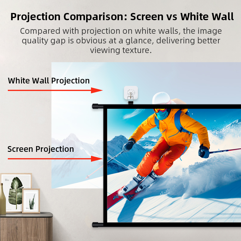 Przenośny ekran projektora 16: – Home Cinema Blanc recenzja i cena