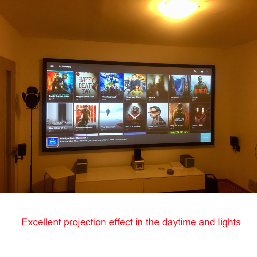 Ekran projektora Salange, 60 1 – Home Cinema Blanc recenzja i cena