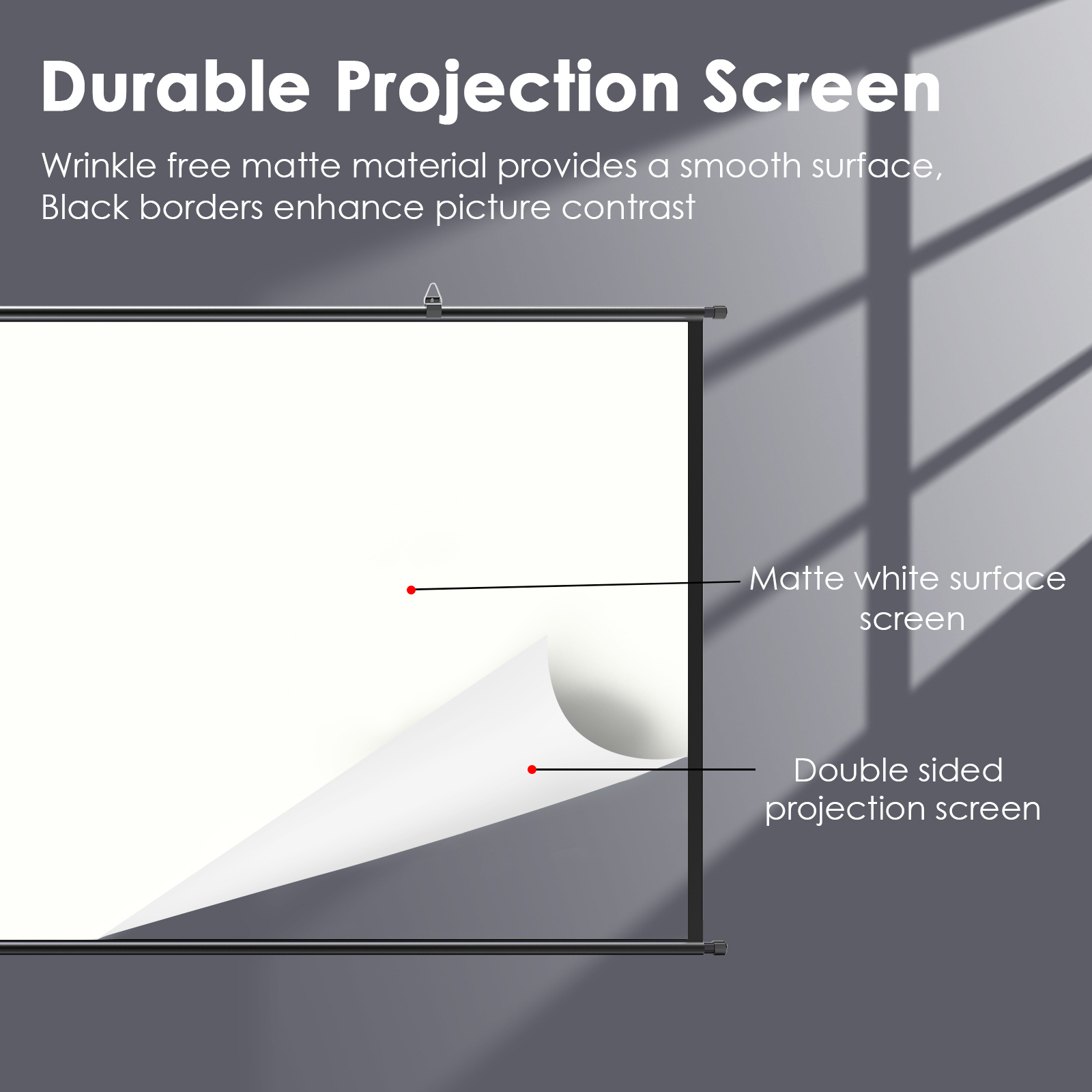 Ekran projekcyjny LEJIADA do m – Home Cinema Blanc recenzja i cena