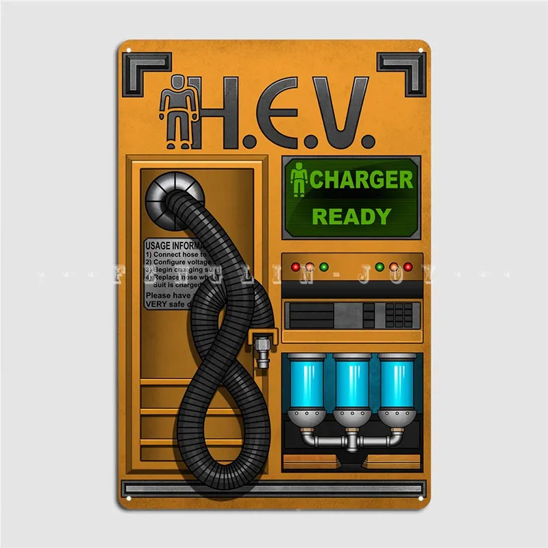 Metalowy szyld Half Life Hev C – Home Cinema Theatre recenzja i cena
